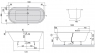 Ванна акриловая Villeroy&Boch Subway UBA180SUB7V-XX 180x80 см