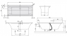 Ванна квариловая Villeroy&Boch Squaro Edge 12 UBQ180SQE7DV-XX 180х80 см 