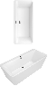 Ванна квариловая Villeroy&Boch Squaro Excellence UBQ180SQE9W2V-XX 180х80 см