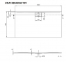 Поддон душевой Villeroy&Boch Architectura MetalRim UDA1690ARA215-3S 160х90 см