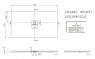 Поддон душевой Villeroy&Boch Squaro Infinity UDQ1690SQI2V-4S