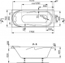 Ванна акриловая Vagnerplast Minerva 170 VPBA177MIA2X-01/NO