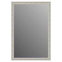 Зеркало в багетной раме J-mirror Vanda 120x80 см белое золото
