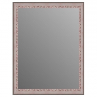 Зеркало в багетной раме J-mirror Venera 90x70 см бело-красное