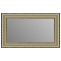 Зеркало в багетной раме J-mirror Victoria 60x100 см белое амбилайт