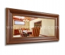 Зеркало в багетной раме J-mirror Victoria 60x100 см серебро