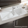 Мойка кухонная Villeroy&Boch Flavia 330401FU Ivory Айвори