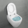 Унитаз подвесной Villeroy&Boch Subway DirectFlush 5614 R2 01 с сидением SlimSeat SoftClose