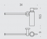 Полотенцедержатель Colombo Plus W4975 с дозатором