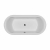 Ванна акриловая Kolo Clarissa XWL2680000 180x85 см